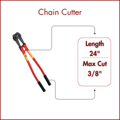 22-CC24P Chain Cutter (up to 3 / 8 Non-Alloy)