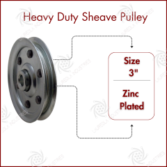 3 Heavy Duty Sheave Pulley X 24 Pcs