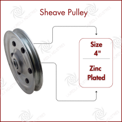 4 Sheave Pulley X 10 Pcs