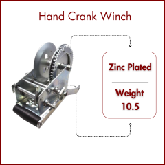 Hand Crank Winch - Durable and Versatile for Heavy-Duty Applications