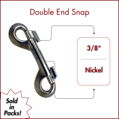 3-1/2" Double End Snap (SOLD IN SETS)