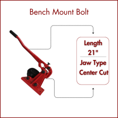 22-BBC21-3 Bench Mount Bolt / Chain Cutter (up to 3 / 8 Non-Alloy)