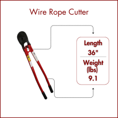 22-WC36 Wire Rope Cutter