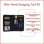 Mini Hand Swaging Tool Kit