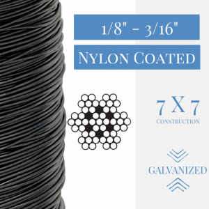 Coated Aircraft Cable - Wire Rope & Fitting - Products